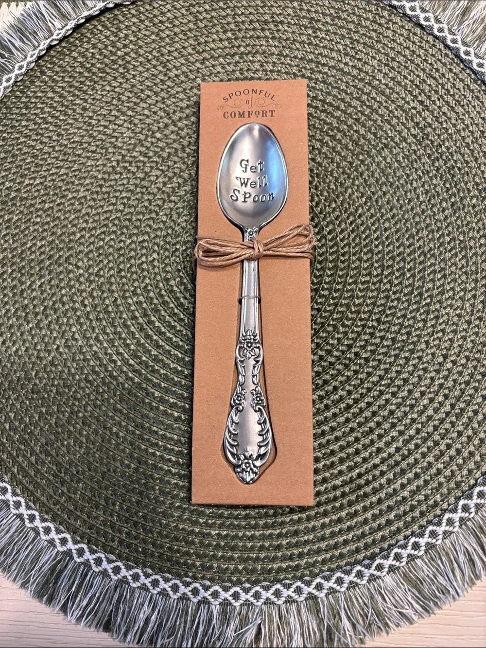 New Spoonful of Comfort Get Well Spoon